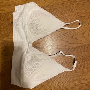 white aerie bikini top